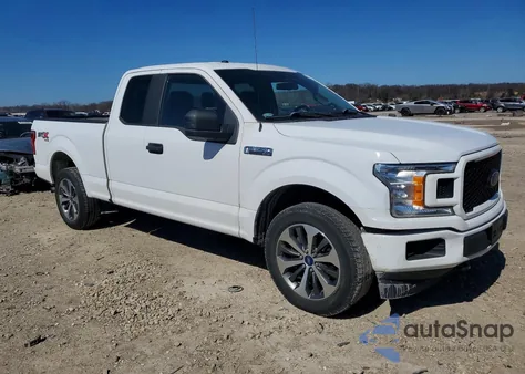 2019 Ford F150 Super Cab from USA, damaged, VIN 1FTEX1EP2KKC76734